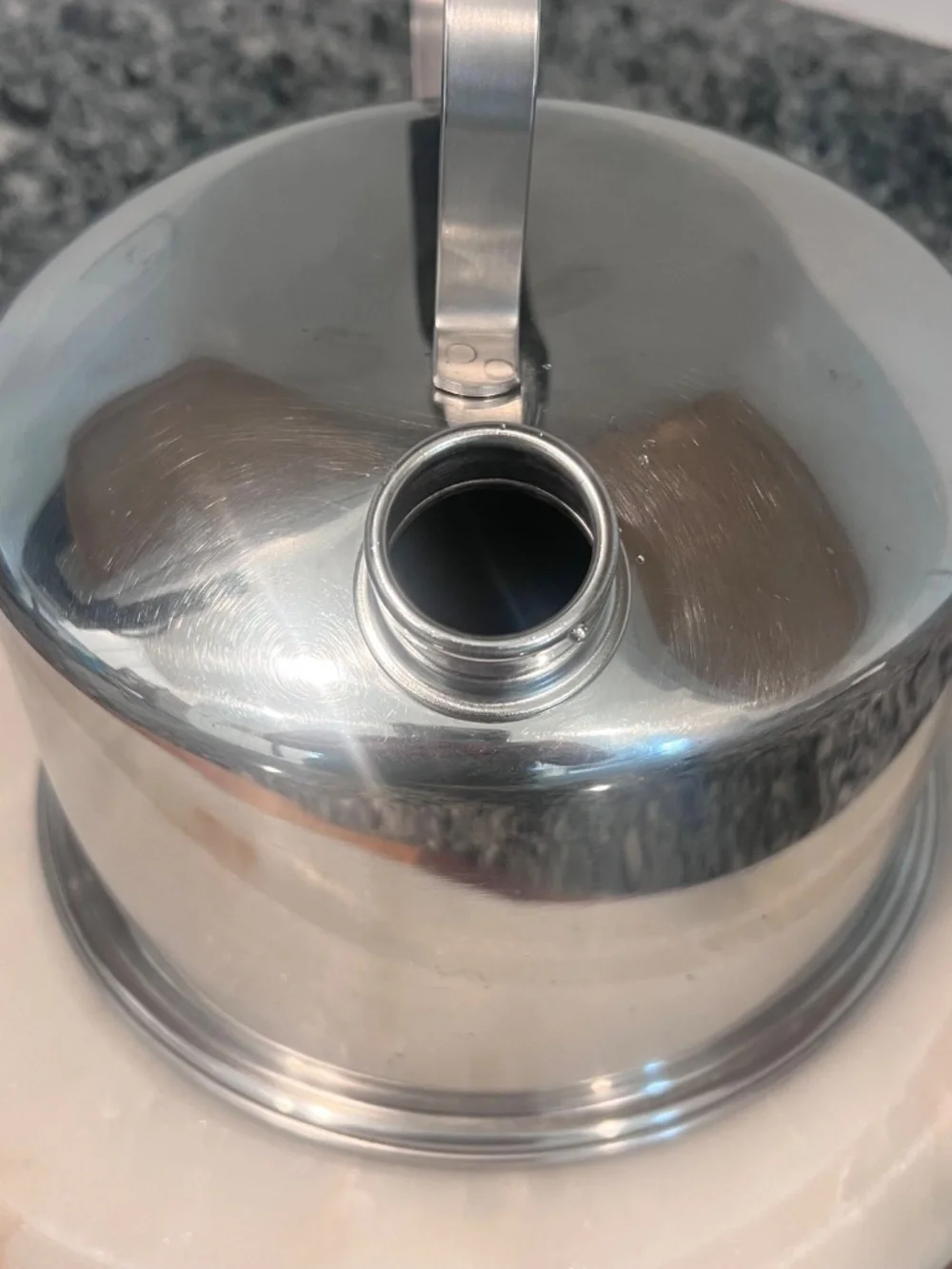 Vintage Lifetime 3-Quart (12-Cup) Whistling Tea Kettle 18-8 Stainless Steel